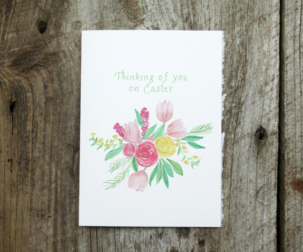 Easter Flowers Card
