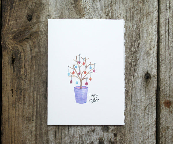 Easter Egg Tree card