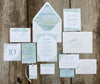 Sea Glass Wedding Thank You Notes