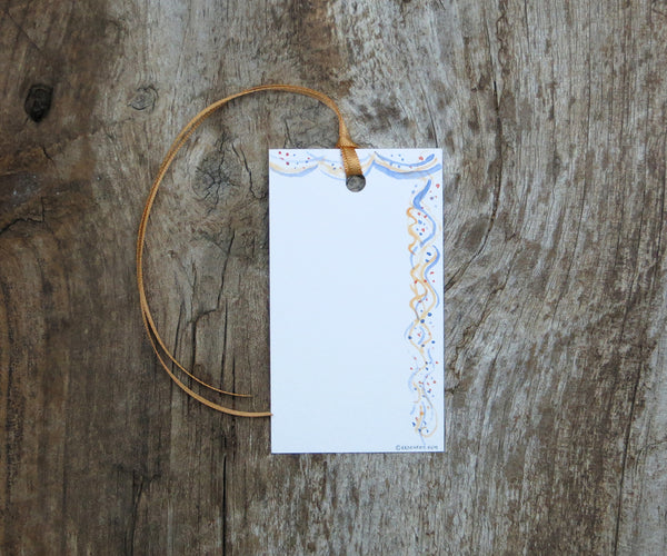Confetti and Streamers Gift Tags