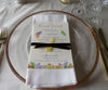 fern wedding menu