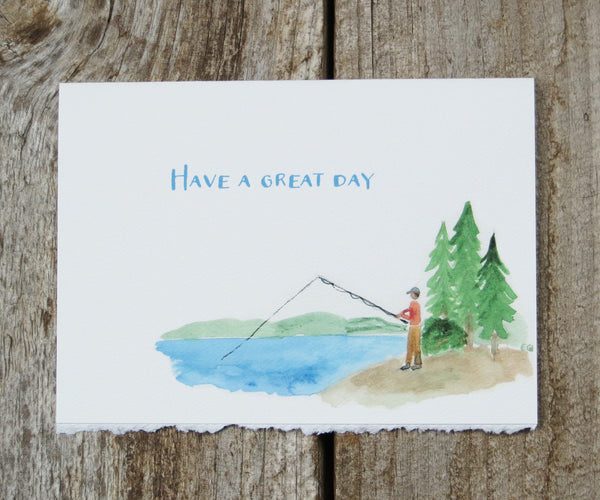 fishing card