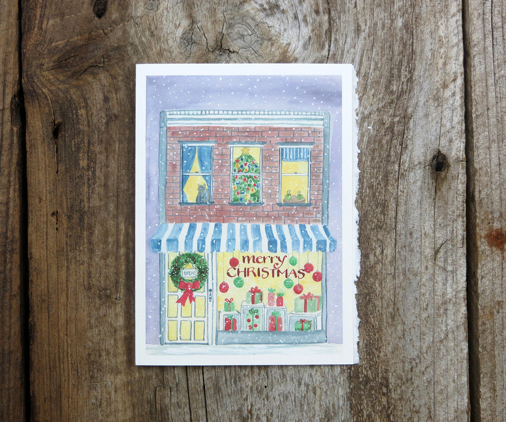 Gift Shop Holiday Card