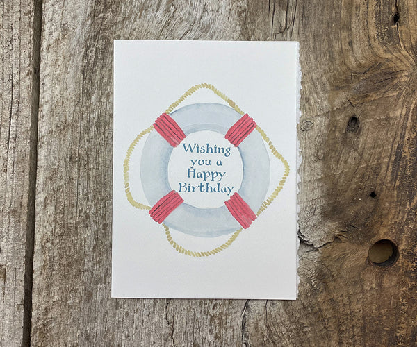 nautical birthday card