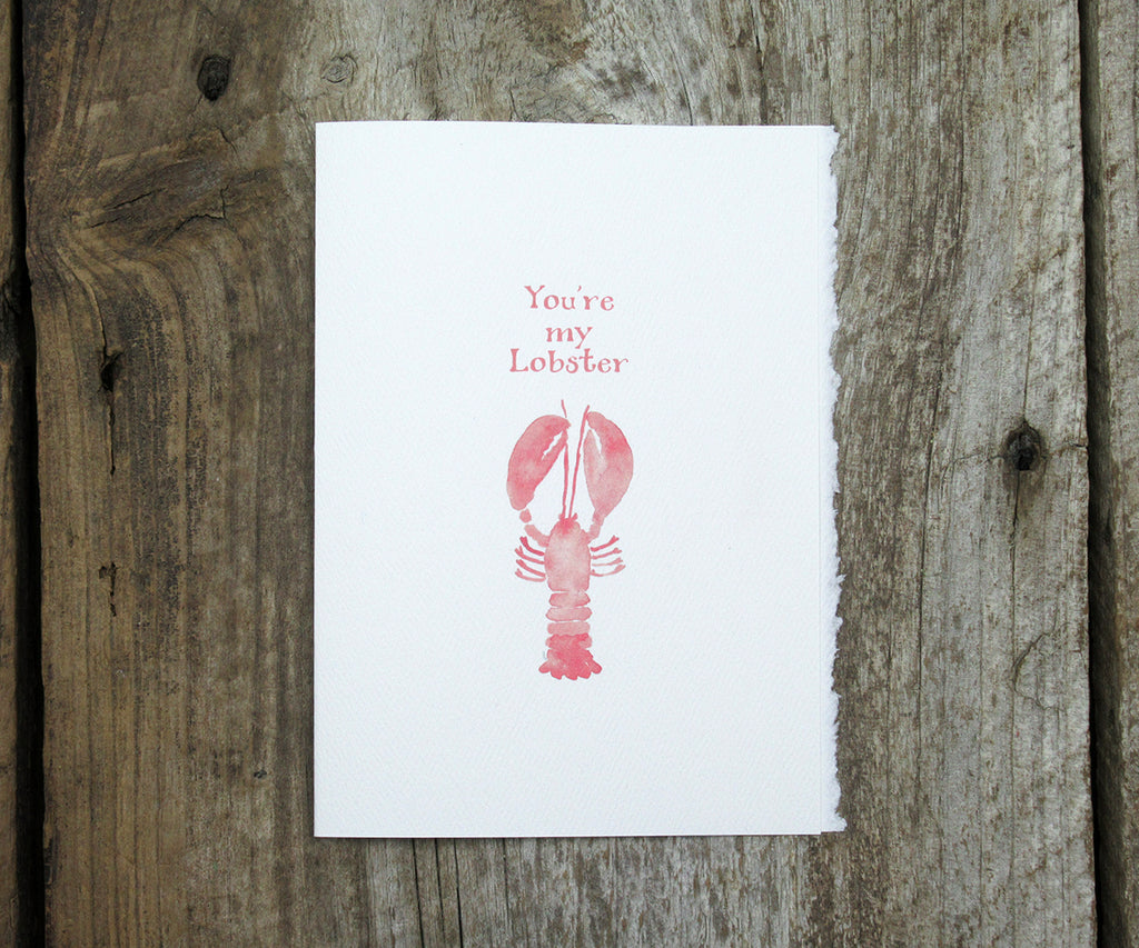 Lobster Love Card