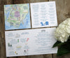 Kennebunkport Maine wedding map