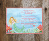 Mermaid Birthday Invitation