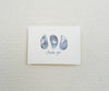Mussel Shells Thank You Notes