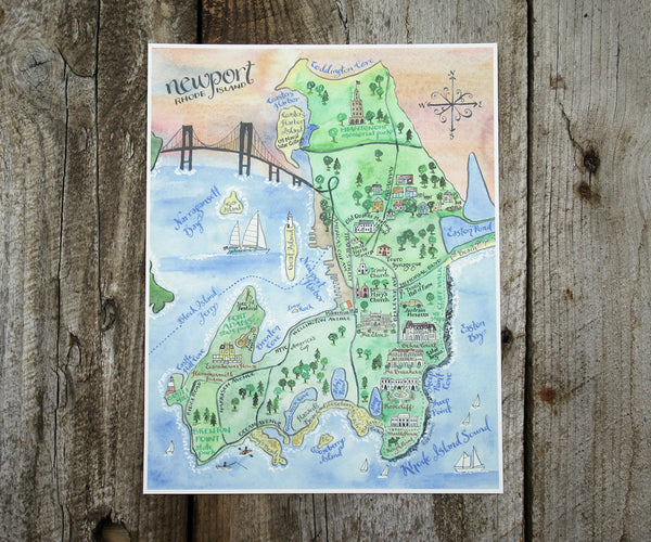 Maps of Rhode Island