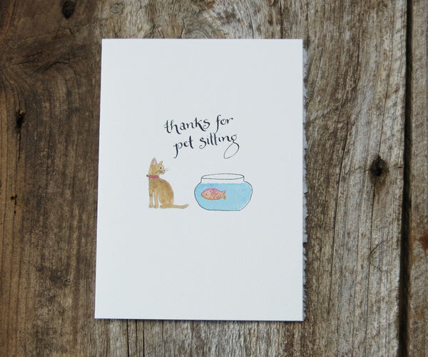 Pet Sitter Pet Card