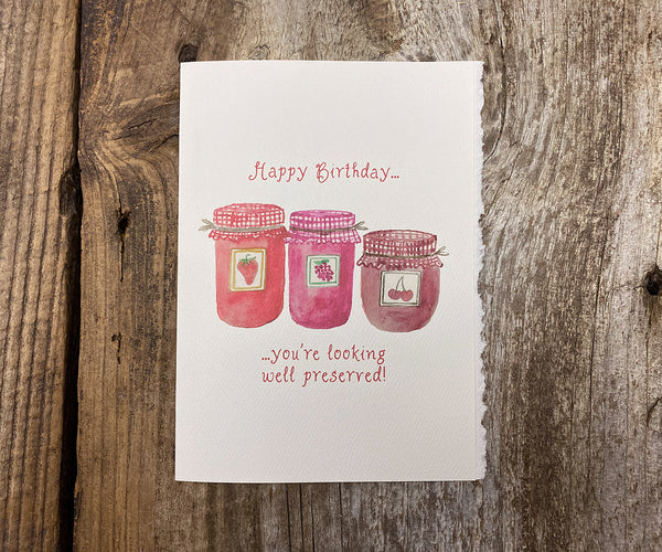 Preserves Birthday Card