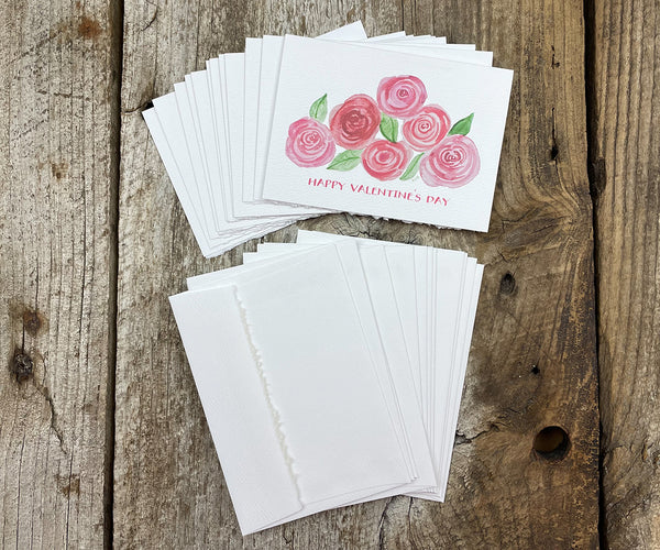 Roses Valentine notes