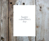 Shell Heart Valentine Card