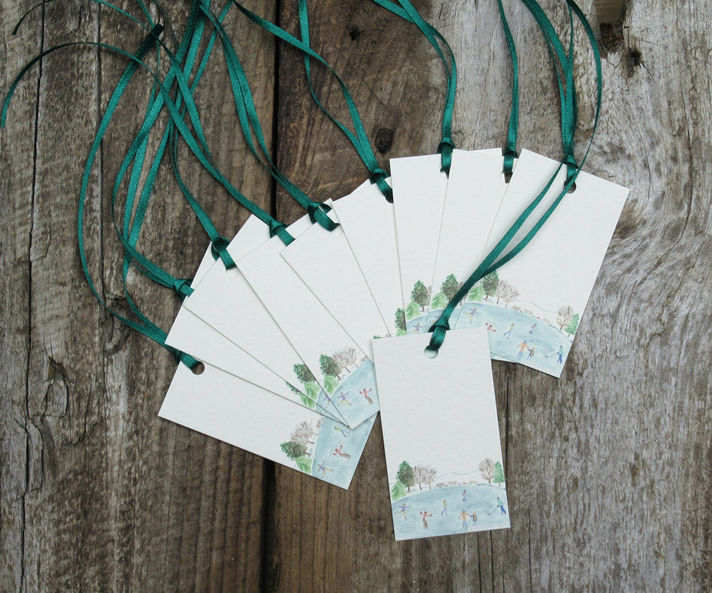Skaters Holiday Gift Tags