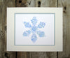 snow flake print