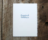 Surfing Snowman Card