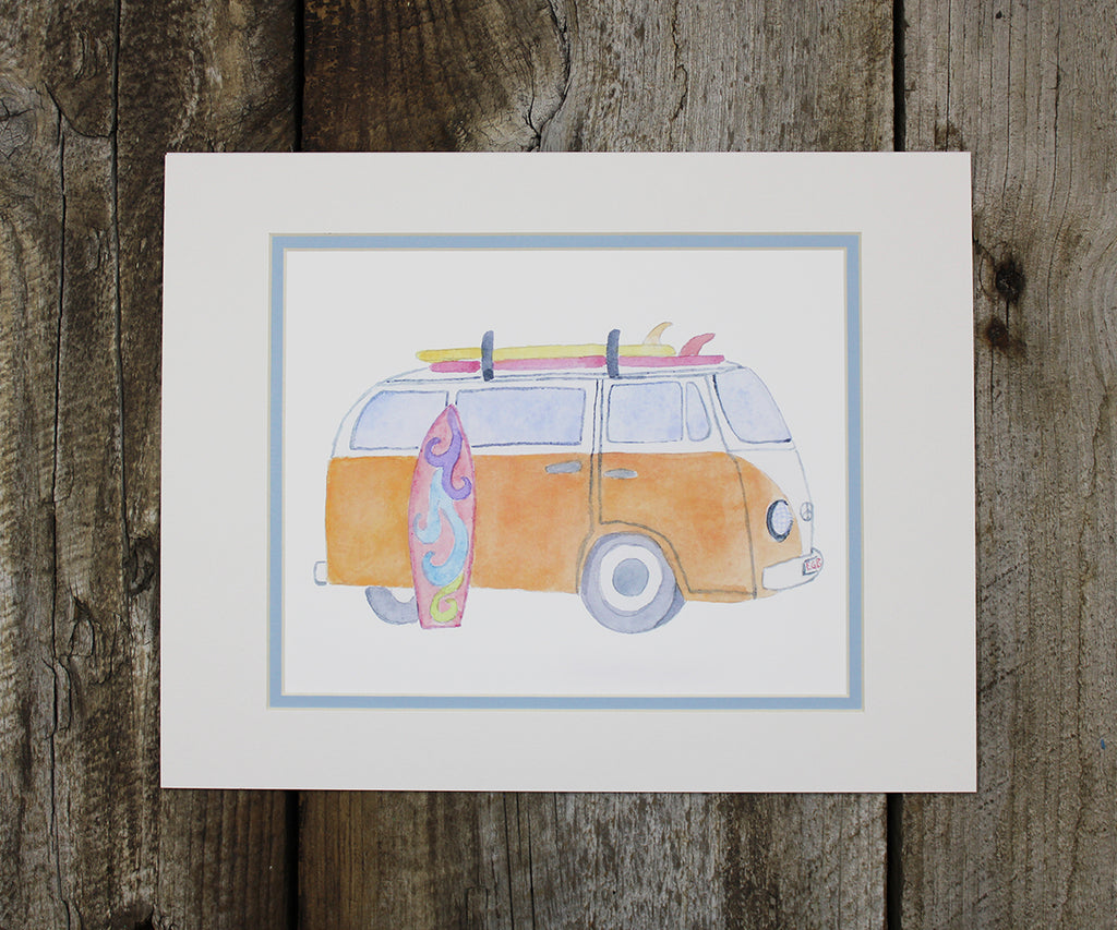 vw van print