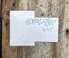 Sea Glass Wedding Thank You Notes