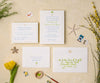 Tropical Melange wedding invitation