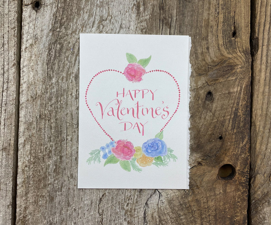 Victorian style valentine