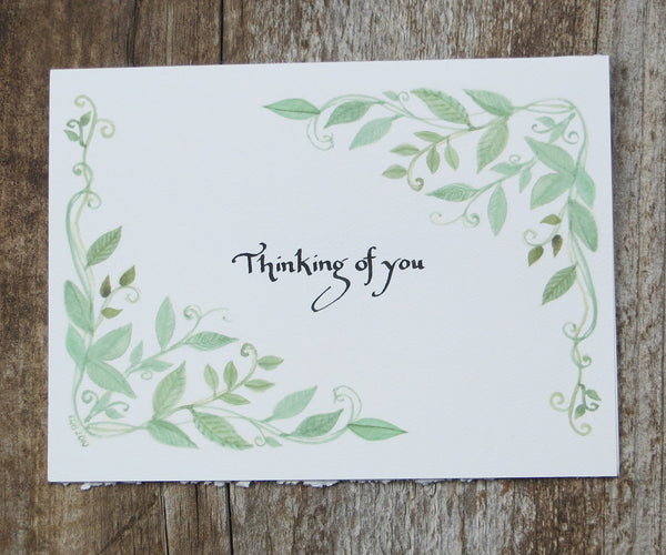 Vines Sympathy Card