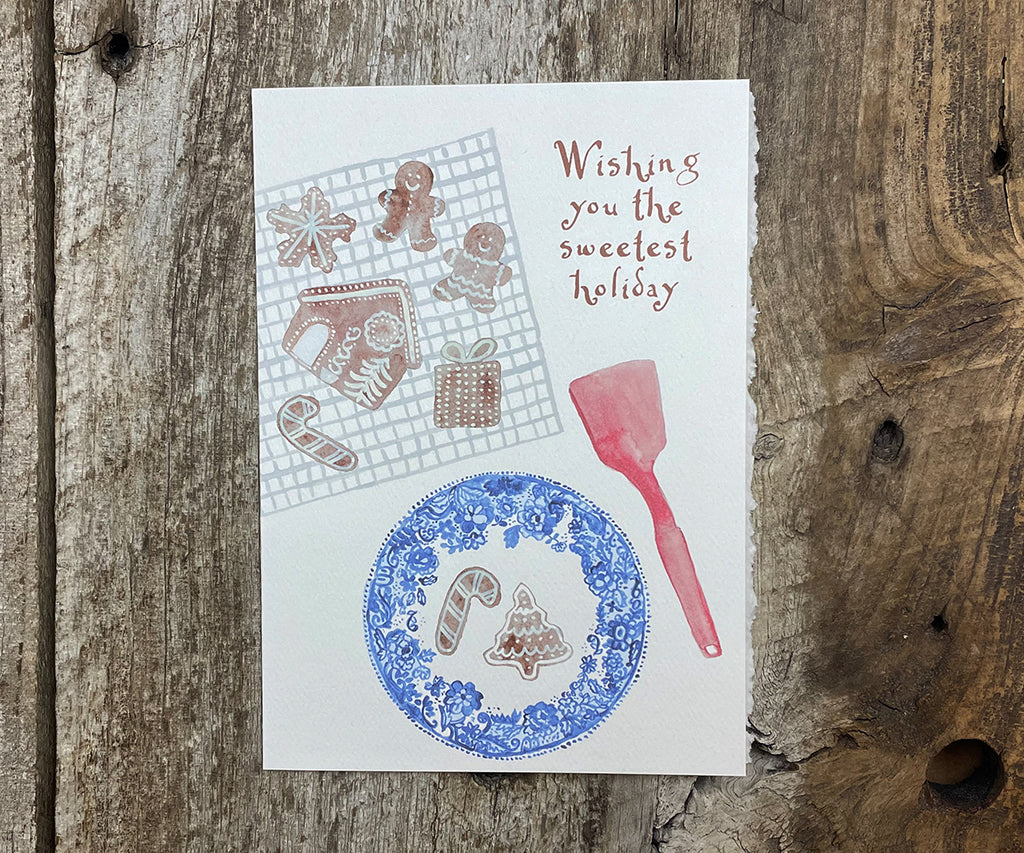 gingerbread cookies card