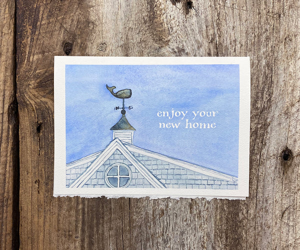 Weathervane New Home Card El's Cards