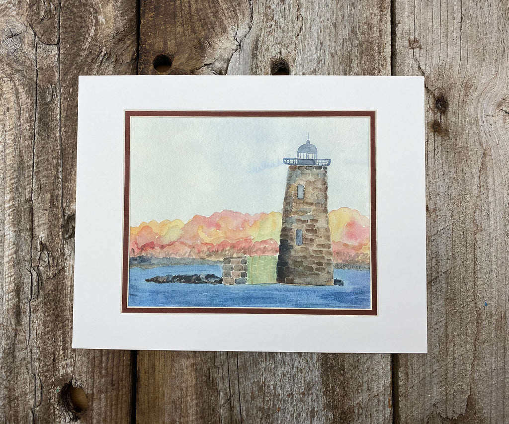 lighthouse print