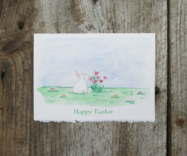 Easter bunny card