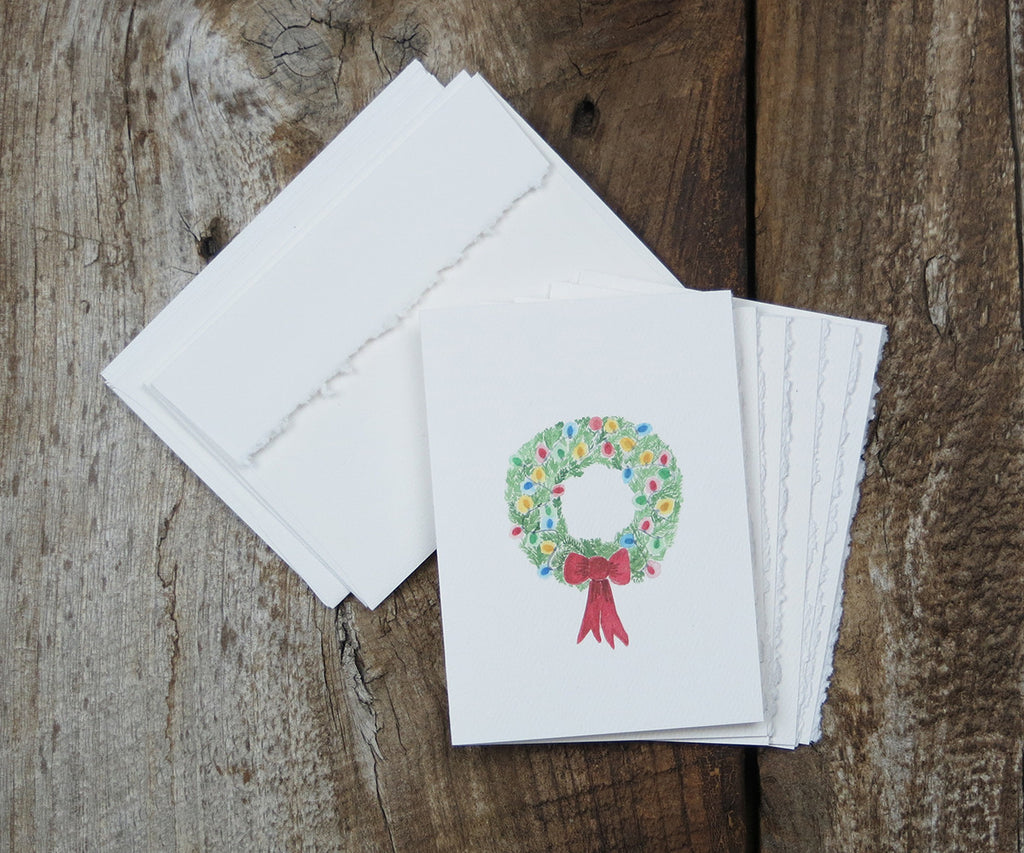 Wreath Holiday Notes
