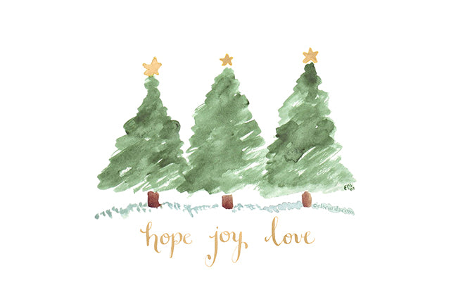 Wishing you Hope, Joy, and Love-FREE wallpaper