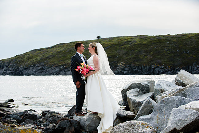 Buoys & Peonies on Monhegan Island