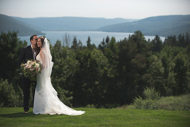 Custom Florals for a New York Lake Wedding