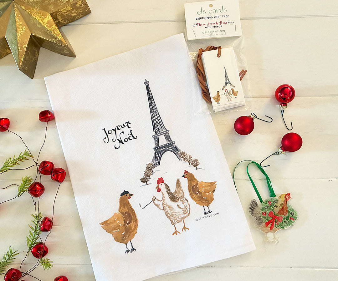3 French Hens Gift Set