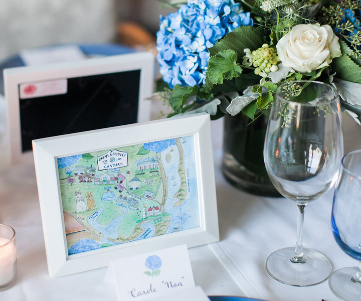 Custom Wedding Maps