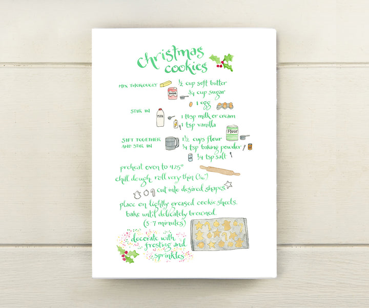Christmas Cookies Holiday Card