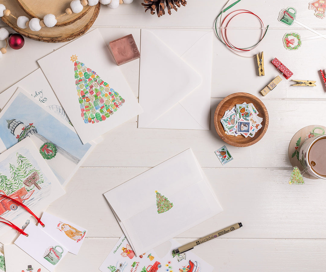 Buoy Tree Holiday Card