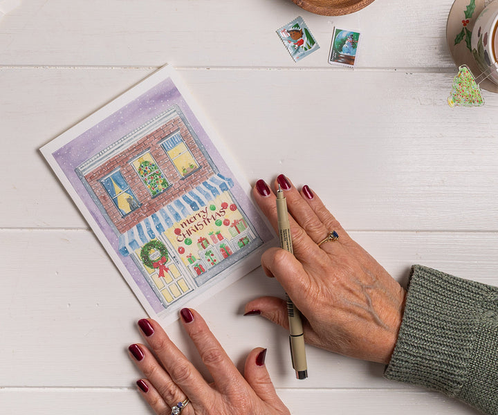 Gift Shop Holiday Card