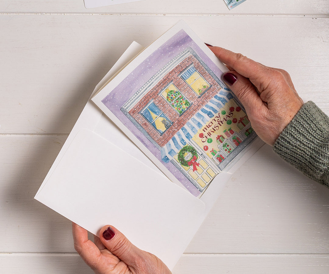 Gift Shop Holiday Card