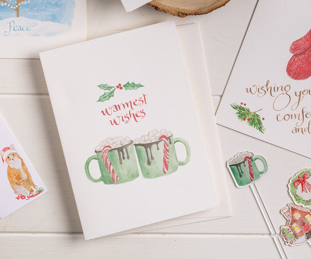 Hot Cocoa Holiday Card