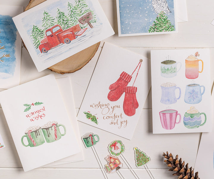 Hot Cocoa Holiday Card