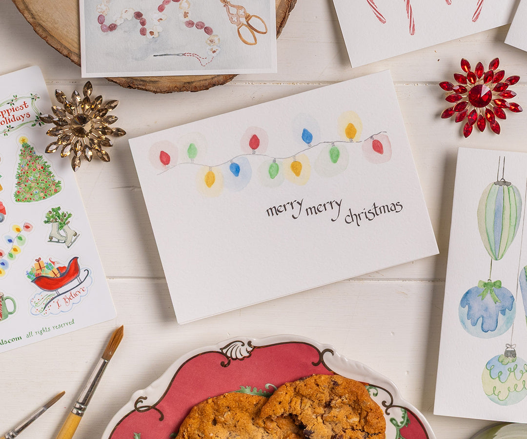 Holiday Lights Card