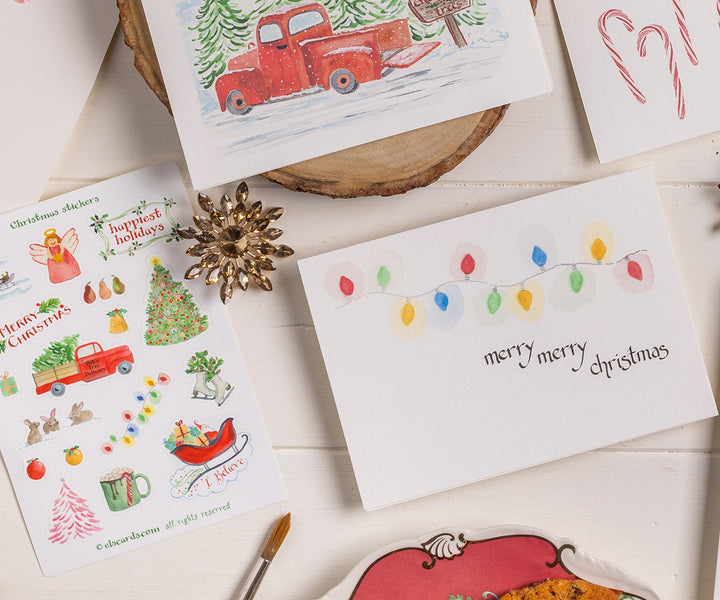 Holiday Lights Card