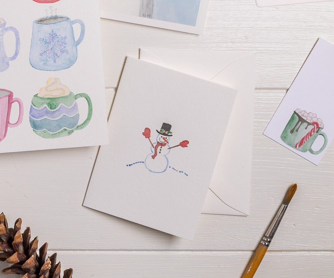 Little Snowman Note Cards
