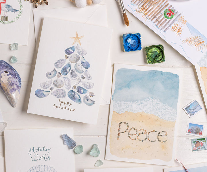 Shell Tree Card