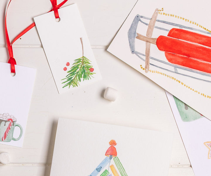 Berry & Bough Holiday Gift Tags
