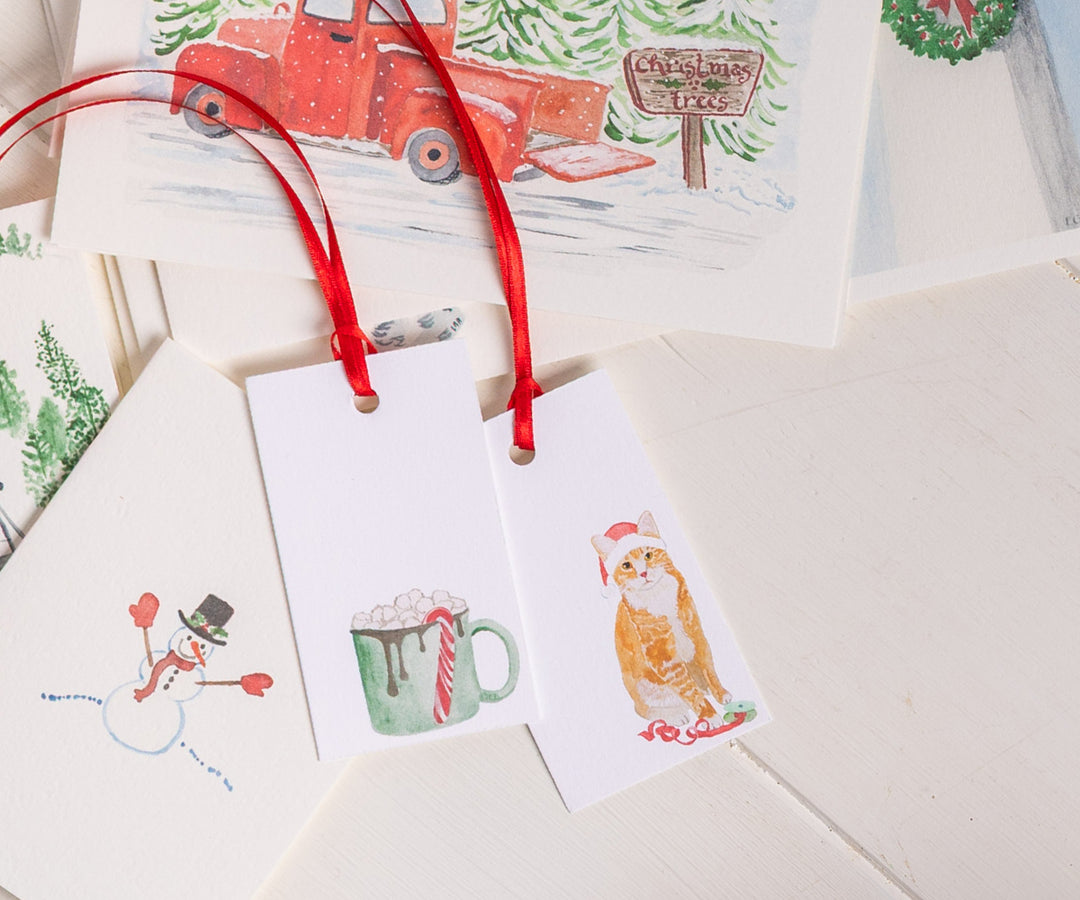 Hot Cocoa Holiday Gift Tags