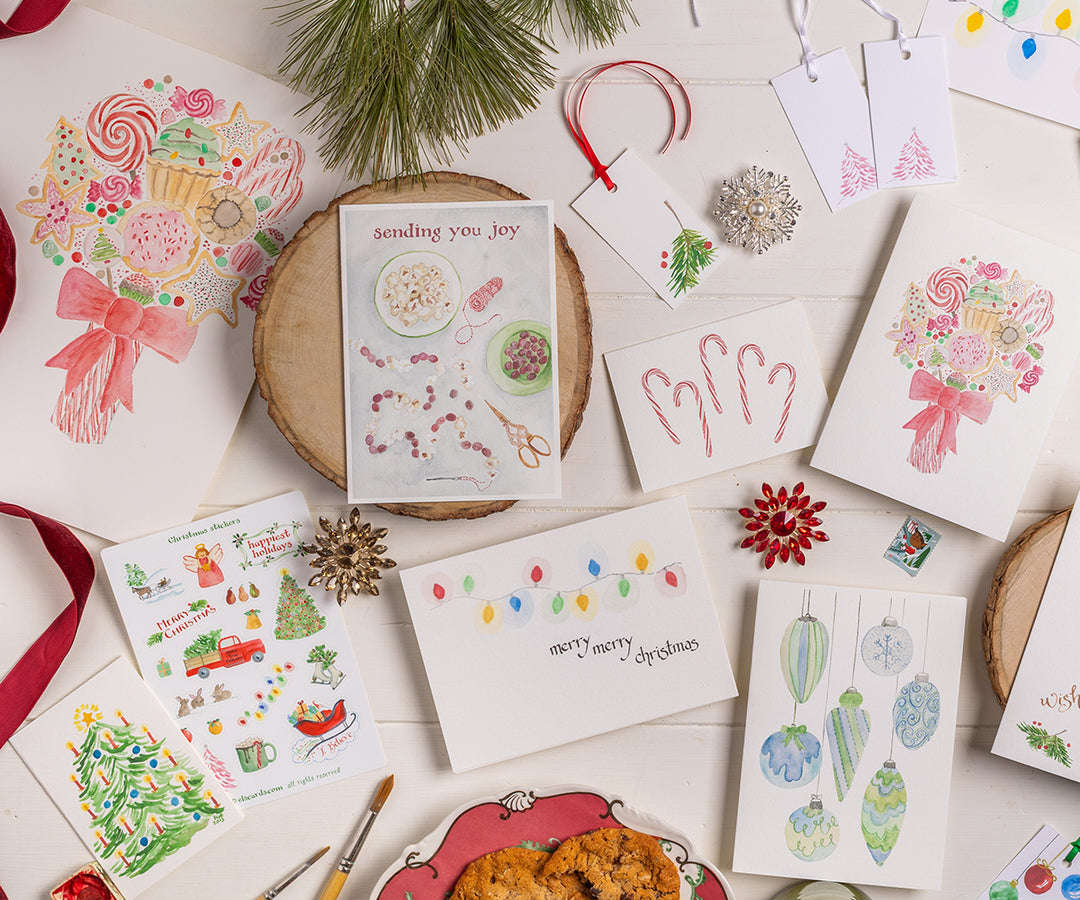 Christmas Treats Bouquet Card