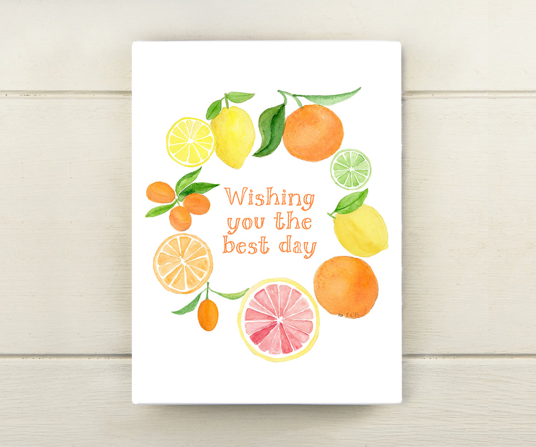 Citrus Celebration Card