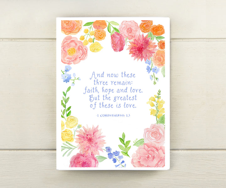 Corinthians Love Quote Card